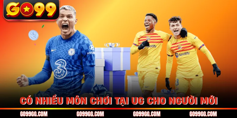 UG Thể Thao GO99 - Nhận Kèo Nhanh Với 1000+ Sự Kiện 3 Có nhiều môn chơi tại UG cho người mới